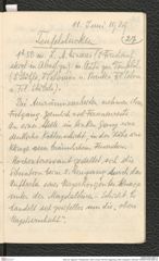 Seite 29, Tagebuch "Teufelslucken 1929 | Umlauf 1927/28 | Eggenburg 1928 | Zwergloch | Röschitz" (NHMW-PRAE-BBB-42)